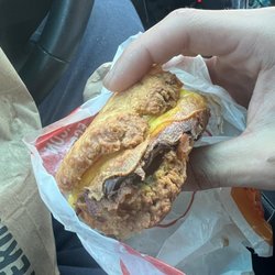 Jack's Family Restaurant - Both of my biscuits were like this. The more you look at it the worse it gets .