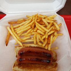 East Plano Bingo - Hotdog and fries