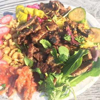 Royal Egyptian Cuisine - Gyro Plate ($10 exactly) - Food Trucks Near Me - Berkeley, California