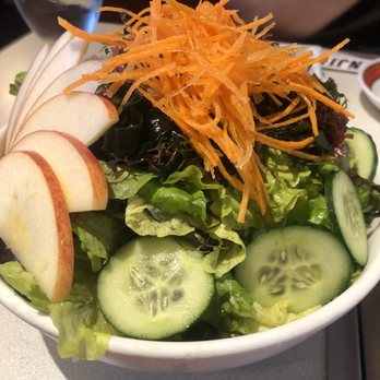 Anjin - #33 Red Leaf Lettuce , Cucumber w/Dressing - Japanese Near Me - Costa Mesa, California