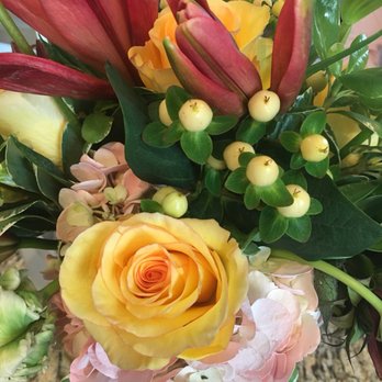 Simply Petals Flowers - November 2017 - medium seasonal arrangement - Florists Near Me