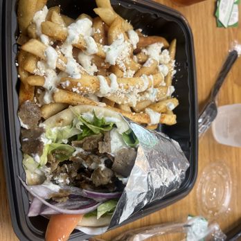 Gyro & Grill - Gyro with greek fries - Mediterranean Near Me - Northlake, Texas