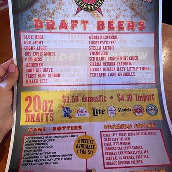Johnny's Fillin' Station - Beer menu - Burgers Near Me - Orlando, Florida Johnny's Fillin' Station - Beer menu - Burgers Near Me - Orlando, Florida