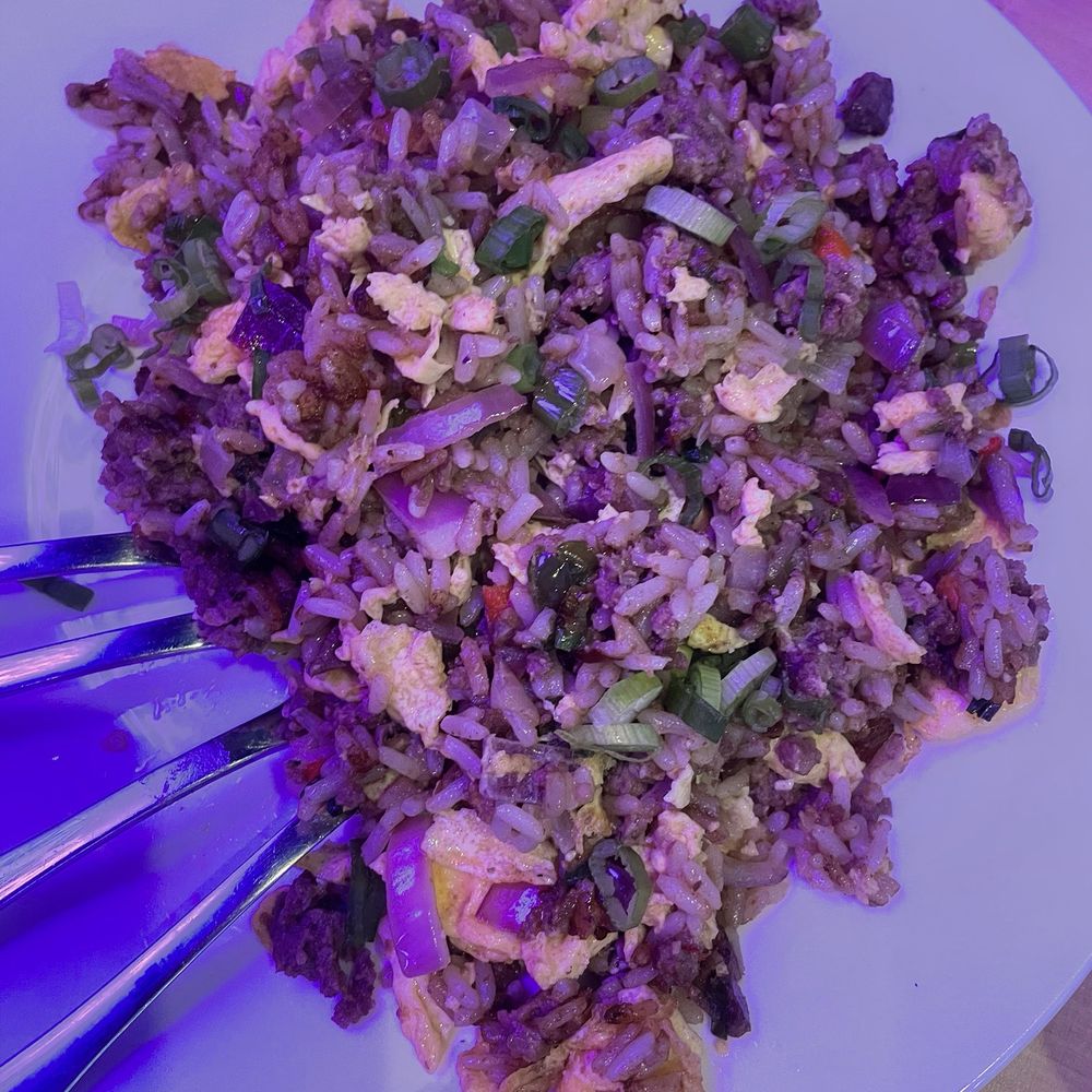 Dirty Rice and Eggs. Yuuuuuum! Dirty Rice and Eggs. Yuuuuuum!