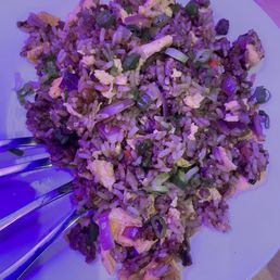 Dirty Rice and Eggs. Yuuuuuum!