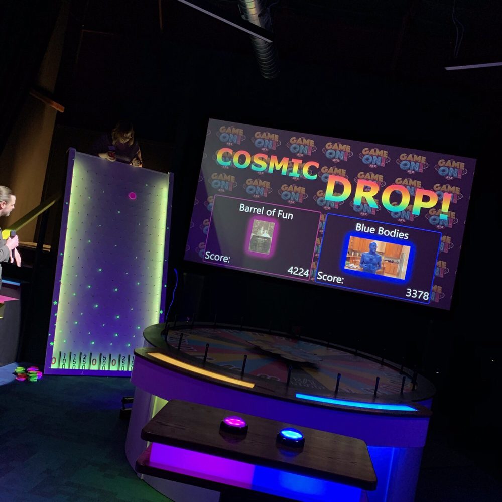 GameOn! ATX - Cosmic Drop! The final game - Team Building Activities Near Me - Austin, Texas