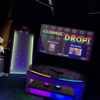 GameOn! ATX - Cosmic Drop! The final game - Team Building Activities Near Me - Austin, Texas GameOn! ATX - Cosmic Drop! The final game - Team Building Activities Near Me - Austin, Texas