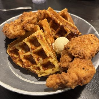 Page's Okra Grill - Original chicken and waffles - Southern Near Me - Mount Pleasant, South Carolina