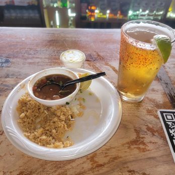 Sanchos - Dos X Charro beans - Cocktail Bars Near Me - San Antonio, Texas