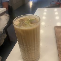 Roasted coconut latte Roasted coconut latte