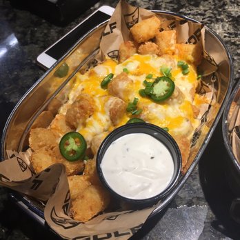 Topgolf - Cheese tater tots - New American Near Me - Jacksonville, Florida