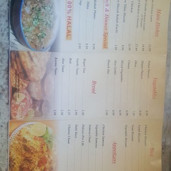 Punjab Kabab & Sweets - 2nd side of menu - Halal Near Me - Halethorpe, Maryland Punjab Kabab & Sweets - 2nd side of menu - Halal Near Me - Halethorpe, Maryland