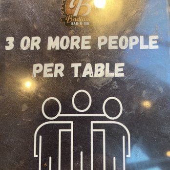 Badlands BBQ - Sticky and dirty table item - Barbeque Near Me - Norco, California