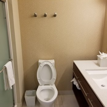 Home2 Suites by Hilton Houston/Katy - Bathroom area (sans tub). - Hotels Near Me - Katy, Texas