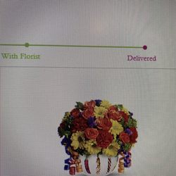 Bulldog Flowers - The arrangement I ordered