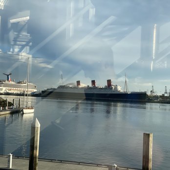 Parkers' Lighthouse - View from back deck Happy Hour. - Seafood Near Me - Long Beach, California