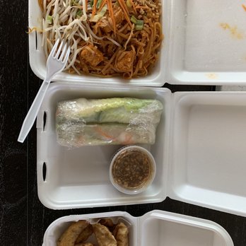 Thai Flavor - N1. Pad Thai A2. Two Piece Fresh Spring Rolls A12. Six Pieces Fried Pork Wontons - Thai Near Me - Aurora, Colorado Thai Flavor - N1. Pad Thai A2. Two Piece Fresh Spring Rolls A12. Six Pieces Fried Pork Wontons - Thai Near Me - Aurora, Colorado