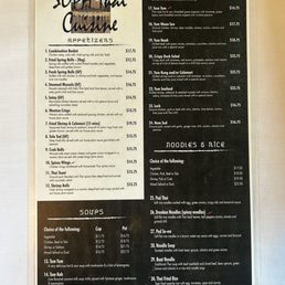 Our current menu 2025 Our current menu 2025