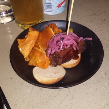 Union - Berkshire pork cutlet slider, 1st course - Japanese Near Me - Chicago, Illinois Union - Berkshire pork cutlet slider, 1st course - Japanese Near Me - Chicago, Illinois