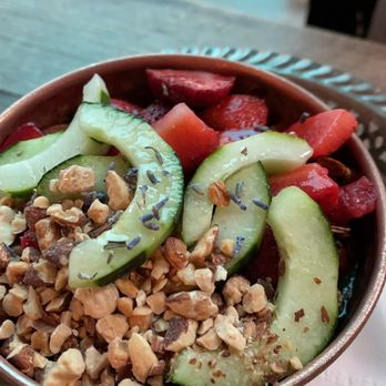 Pause Cafe - Green Acai Bowl - Moroccan Near Me - New York, New York Pause Cafe - Green Acai Bowl - Moroccan Near Me - New York, New York