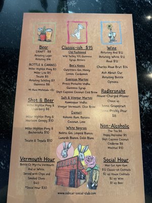 Menu photo 1 Sidecar Social Club Phoenix, AZ Menu photo 1 Sidecar Social Club Phoenix, AZ
