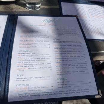 Ada’s Fish House - Seafood Near Me - Pismo Beach, California