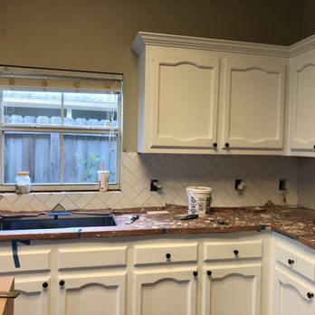 Assured Flooring & Countertops - a kitchen being remodeled - Fireplace Services Near Me - Baton Rouge, Louisiana