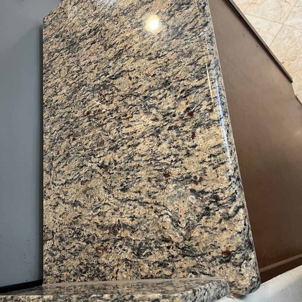 Groutshapers - A portion of the kitchen granite freshly polished,sealed and new color matched silicone installed - Grout Services Near Me Groutshapers - A portion of the kitchen granite freshly polished,sealed and new color matched silicone installed - Grout Services Near Me