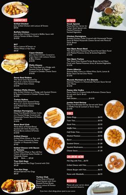Menu photo 1 AJ'S Bar & Grill Cortlandt Manor, NY