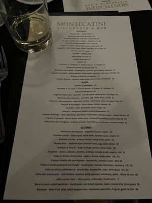 Menu photo 3 Montecatini Ristorante Walnut Creek, CA