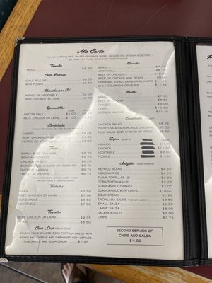 Menu photo 6 El Burrito Honolulu, HI