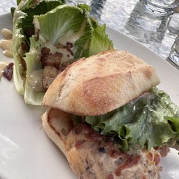 Jamaican jerk chicken sandwich Jamaican jerk chicken sandwich