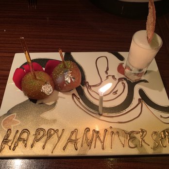 Amaya - Gulab jamun with ice cream, this was so nice of them, we were so surprised - Indian Near Me - London, XGL