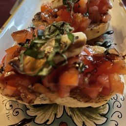 Bruschetta was absolutely outstanding!! Texture was great and it was loaded with fresh ingredients
