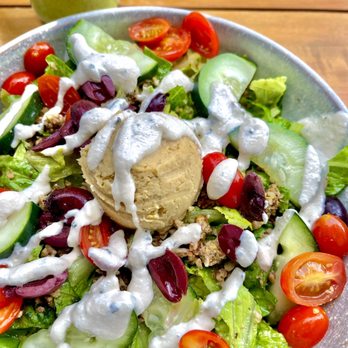 Healthy Being Cafe & Juicery - Falafel Salad - Juice Bars & Smoothies Near Me - Jackson, Wyoming Healthy Being Cafe & Juicery - Falafel Salad - Juice Bars & Smoothies Near Me - Jackson, Wyoming