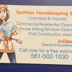 Spotless Housekeeping Services