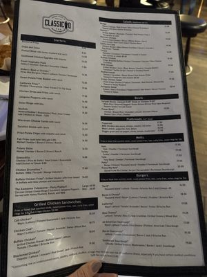 Menu photo 1 The Classic Q Newport Beach, CA Menu photo 1 The Classic Q Newport Beach, CA
