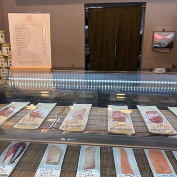 Raw N Dash - Sashimi options: once you pick your fish, they will cut and prepare for you - Poke Near Me - Diamond Bar, California Raw N Dash - Sashimi options: once you pick your fish, they will cut and prepare for you - Poke Near Me - Diamond Bar, California