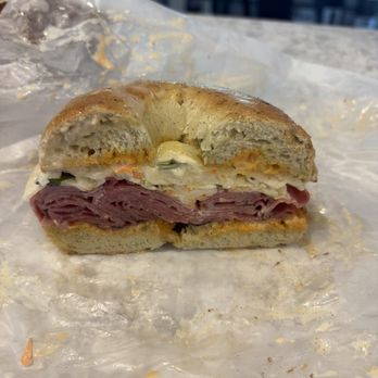 Big Easy Bagel & Deli - Rachel on Spinach Bagel - Bagels Near Me - Manchester, New Hampshire Big Easy Bagel & Deli - Rachel on Spinach Bagel - Bagels Near Me - Manchester, New Hampshire