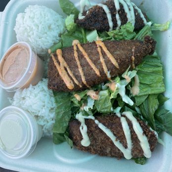 Like Poke - Ahí katsu sampler - Food Trucks Near Me - Kahului, Hawaii
