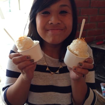 à la minute - Today's special: Grapefruit lemon sorbet topped with an orange candied zest. - Ice Cream & Frozen Yogurt Near Me - Redlands, California