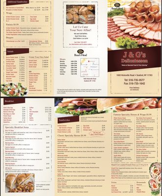 Menu photo 8 J&G's Delicatessen Seaford, NY Menu photo 8 J&G's Delicatessen Seaford, NY