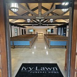Ivy Lawn Funeral Home - Our chapel sits 250 people, giving you lots of room for larger services