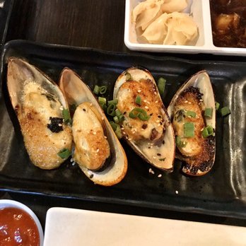 Hoshi Sushi - Baked Green Mussels - Sushi Bars Near Me - Fullerton, California