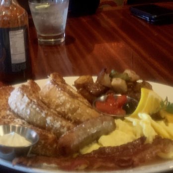 Brigantine - Coconut-macadamia French toast entree - Seafood Near Me - San Diego, California Brigantine - Coconut-macadamia French toast entree - Seafood Near Me - San Diego, California