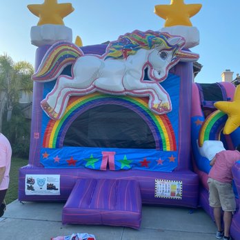 Blue Bear Entertainment - Unicorn bounce house - Bounce House Rentals Near Me