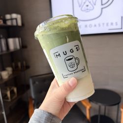 Iced Matcha Latte.