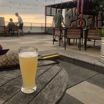 Ingenue Rooftop Bar - Cucumber beer - New American Near Me - New Orleans, Louisiana