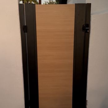 Everyday Patio - Custom gate with wood like material. - Patio Coverings Near Me - East Whittier, California