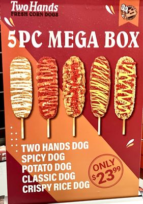 Two Hands Corn Dog Grand Prairie by null